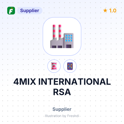 4MIX INTERNATIONAL RSA – summary card, no photo uploaded yet