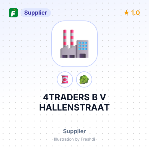 4TRADERS B V HALLENSTRAAT – summary card, no photo uploaded yet