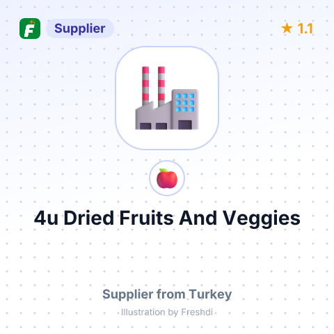 4u Dried Fruits And Veggies  – summary card, no photo uploaded yet