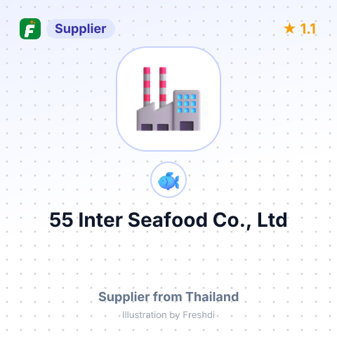 55 Inter Seafood Co., Ltd – summary card, no photo uploaded yet