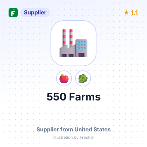 550 Farms  – summary card, no photo uploaded yet