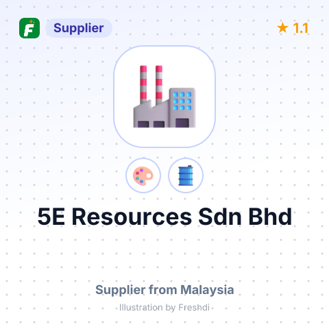 5E Resources Sdn Bhd – summary card, no photo uploaded yet