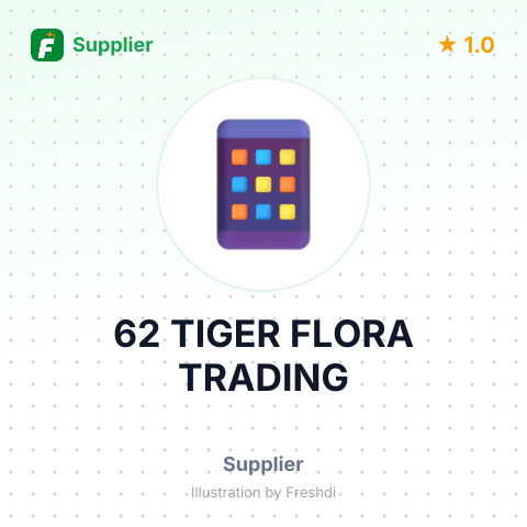62 TIGER FLORA TRADING – summary card, no photo uploaded yet