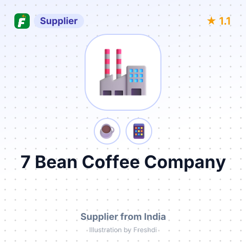 7 Bean Coffee Company  – summary card, no photo uploaded yet