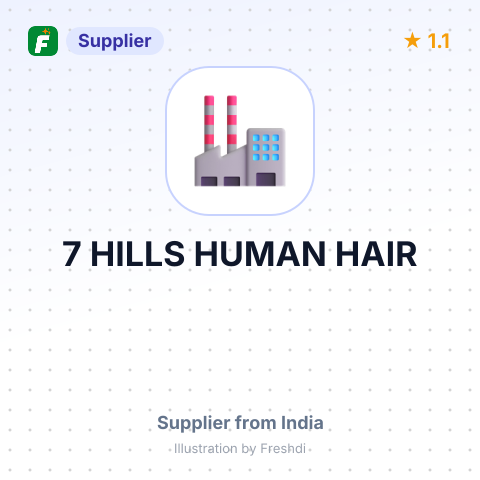 7 HILLS HUMAN HAIR – summary card, no photo uploaded yet
