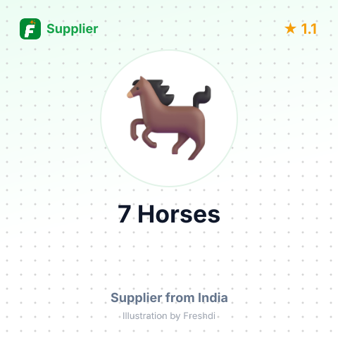 7 Horses  – summary card, no photo uploaded yet