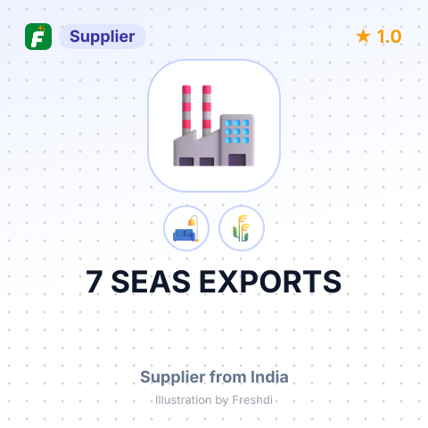 7 SEAS EXPORTS – summary card, no photo uploaded yet