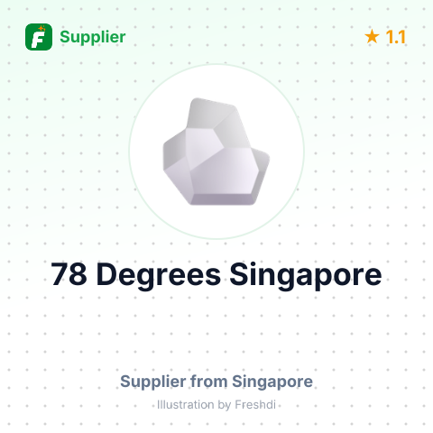 78 Degrees Singapore – summary card, no photo uploaded yet