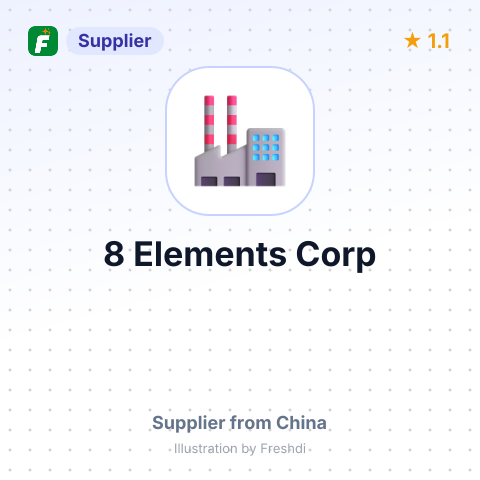 8 Elements Corp – summary card, no photo uploaded yet