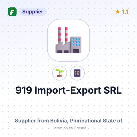 919 Import-Export SRL  – summary card, no photo uploaded yet