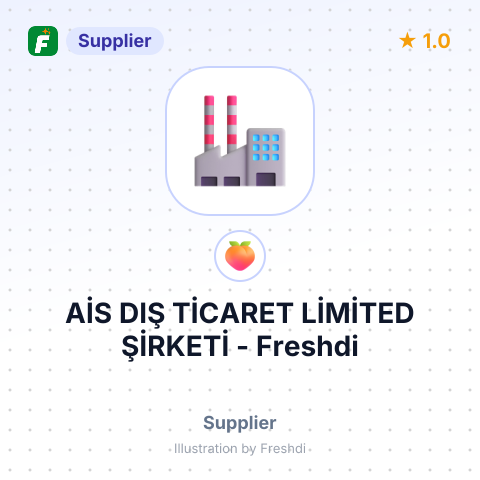 AİS DIŞ TİCARET LİMİTED ŞİRKETİ – summary card, no photo uploaded yet