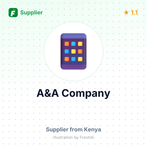 A&A Company  – summary card, no photo uploaded yet