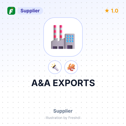 A&A EXPORTS – summary card, no photo uploaded yet