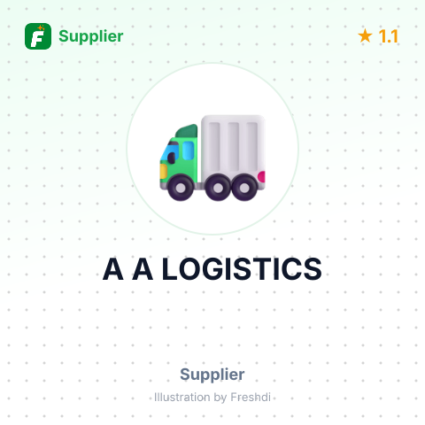 A A LOGISTICS – summary card, no photo uploaded yet