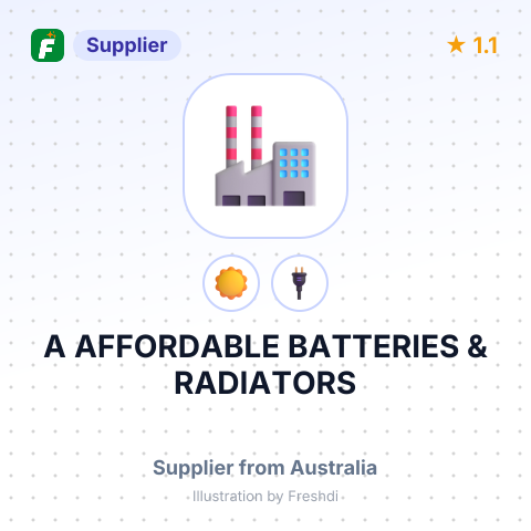 A AFFORDABLE BATTERIES & RADIATORS – summary card, no photo uploaded yet