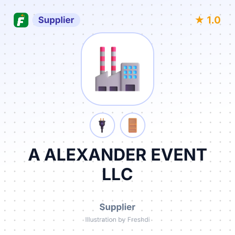 A ALEXANDER EVENT LLC – summary card, no photo uploaded yet