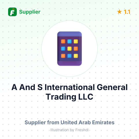 A And S International General Trading LLC  – summary card, no photo uploaded yet
