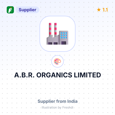 A.B.R. ORGANICS LIMITED – summary card, no photo uploaded yet