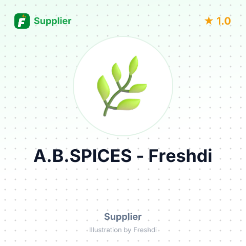 A.B.SPICES – summary card, no photo uploaded yet
