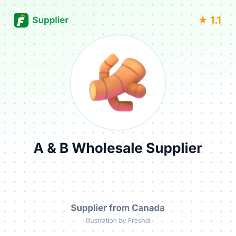 A & B Wholesale Supplier  – summary card, no photo uploaded yet