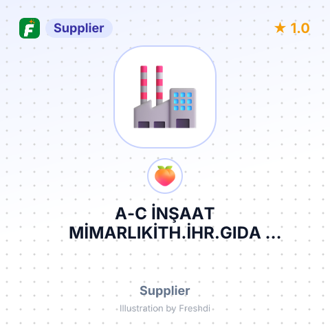 A-C İNŞAAT MİMARLIKİTH.İHR.GIDA TUR.SAN.VE TİC. LTD – summary card, no photo uploaded yet