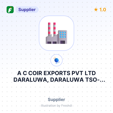 A C COIR EXPORTS PVT LTD DARALUWA, DARALUWA TSO- EREG DDC RMU ORDER – summary card, no photo uploaded yet