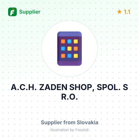 A.C.H. ZADEN SHOP, SPOL. S R.O. – summary card, no photo uploaded yet