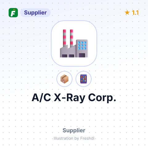 A/C X-Ray Corp. – summary card, no photo uploaded yet