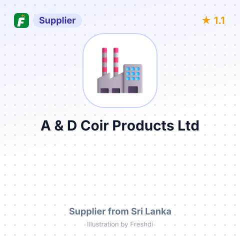 A & D Coir Products Ltd – summary card, no photo uploaded yet