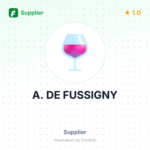A. DE FUSSIGNY – summary card, no photo uploaded yet