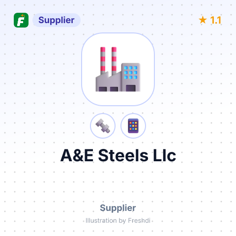 A&E Steels Llc – summary card, no photo uploaded yet