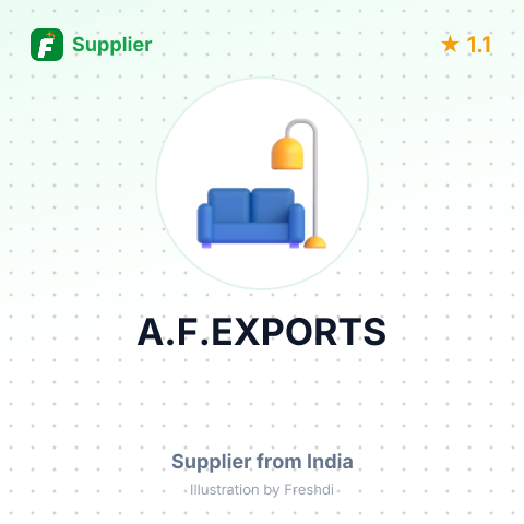 A.F.EXPORTS – summary card, no photo uploaded yet