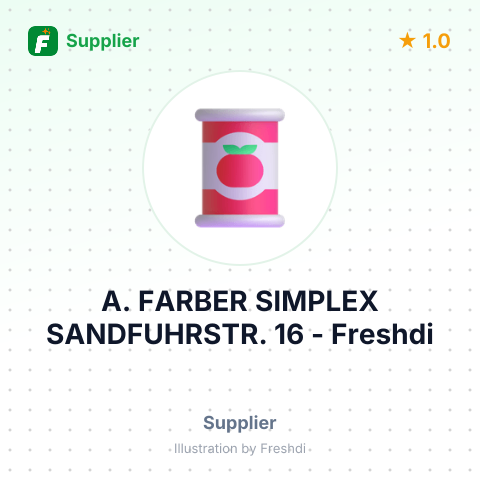 A. FARBER SIMPLEX SANDFUHRSTR. 16 – summary card, no photo uploaded yet