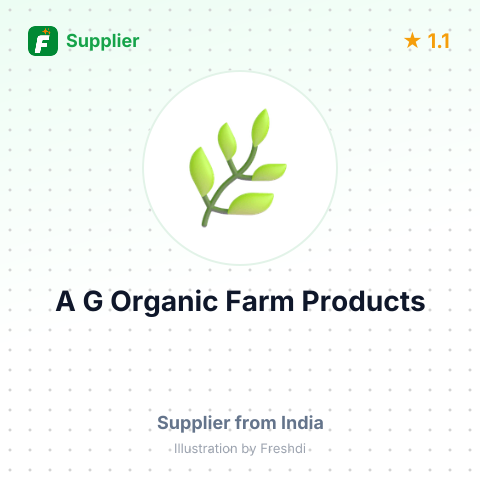 A G Organic Farm Products – summary card, no photo uploaded yet
