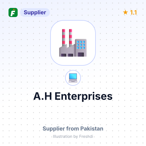 A.H Enterprises – summary card, no photo uploaded yet