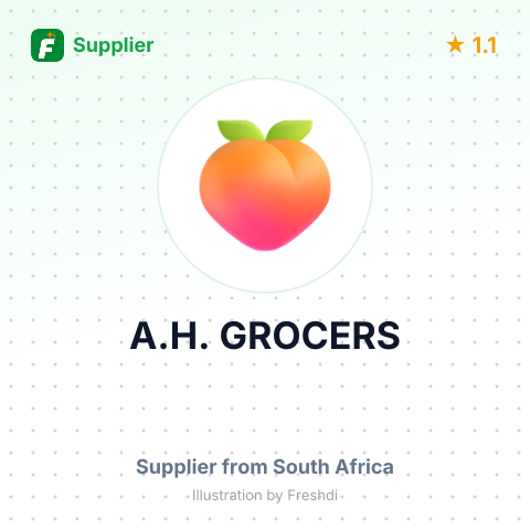 A.H. GROCERS – summary card, no photo uploaded yet