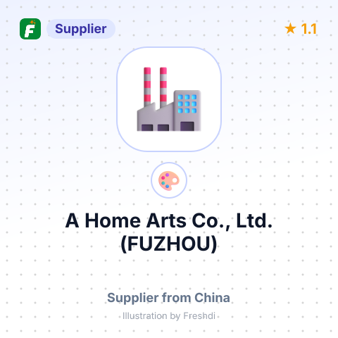 A Home Arts Co., Ltd.(FUZHOU) – summary card, no photo uploaded yet