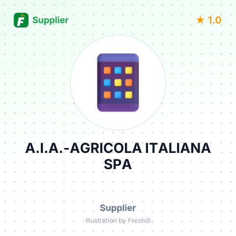 A.I.A.-AGRICOLA ITALIANA SPA – summary card, no photo uploaded yet