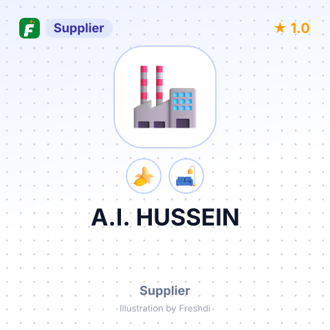 A.I. HUSSEIN – summary card, no photo uploaded yet
