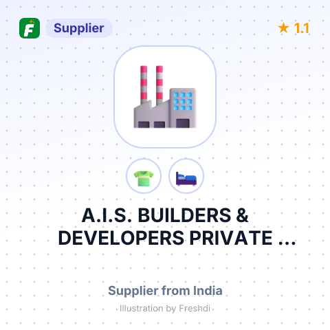 A.I.S. BUILDERS & DEVELOPERS PRIVATE LIMITED – summary card, no photo uploaded yet