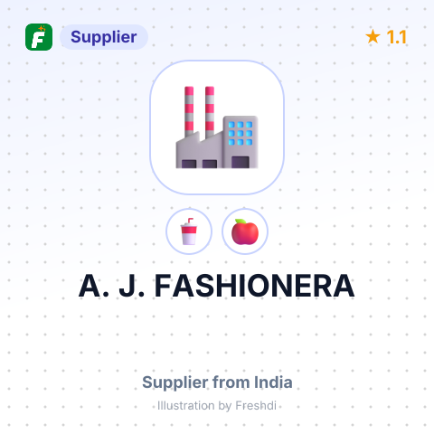 A. J. FASHIONERA – summary card, no photo uploaded yet