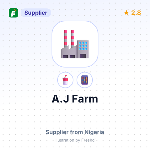 A.J Farm  – summary card, no photo uploaded yet