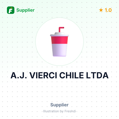 A.J. VIERCI CHILE LTDA – summary card, no photo uploaded yet