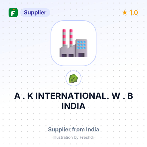 A . K INTERNATIONAL. W . B INDIA – summary card, no photo uploaded yet
