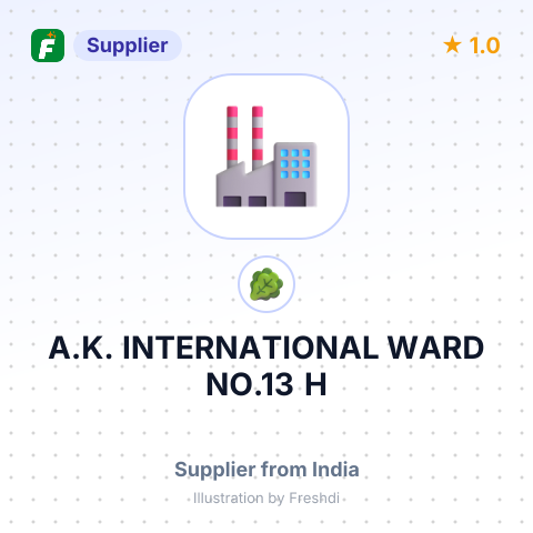 A.K. INTERNATIONAL WARD NO.13, H – summary card, no photo uploaded yet