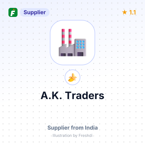 A.K. Traders  – summary card, no photo uploaded yet