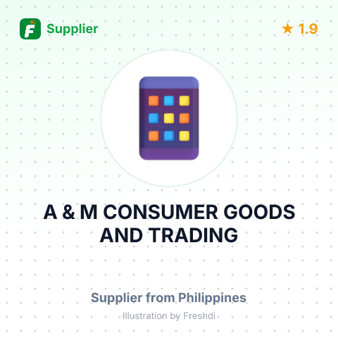 A & M CONSUMER GOODS AND TRADING – summary card, no photo uploaded yet