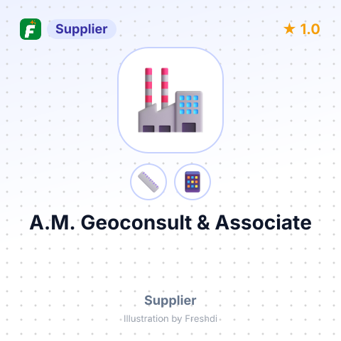 A.M. Geoconsult & Associate – summary card, no photo uploaded yet