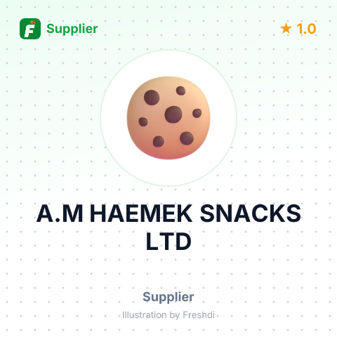 A.M HAEMEK SNACKS LTD – summary card, no photo uploaded yet