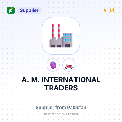 A. M. INTERNATIONAL TRADERS – summary card, no photo uploaded yet